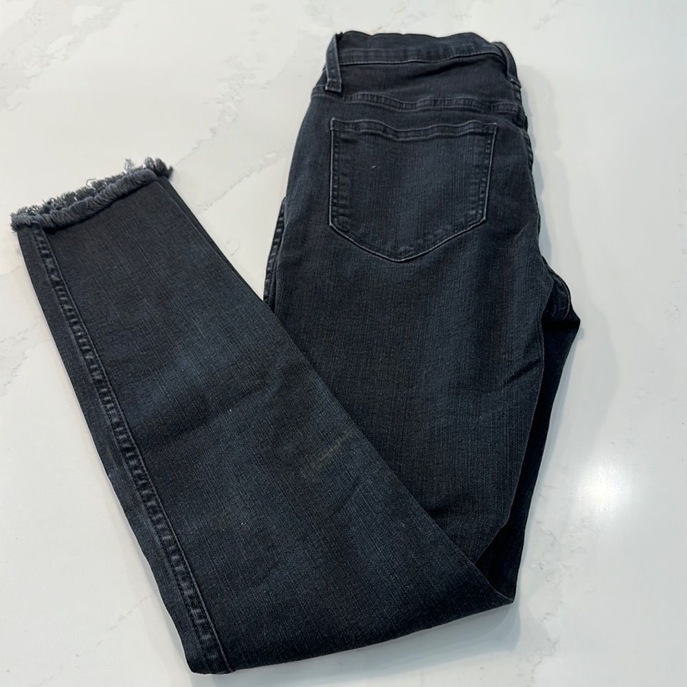 Madewell black skinny jeans